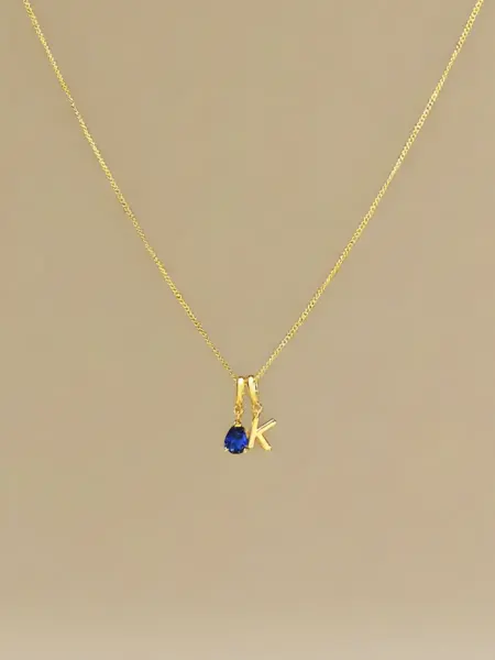 Birthstone Drops boyunbağı